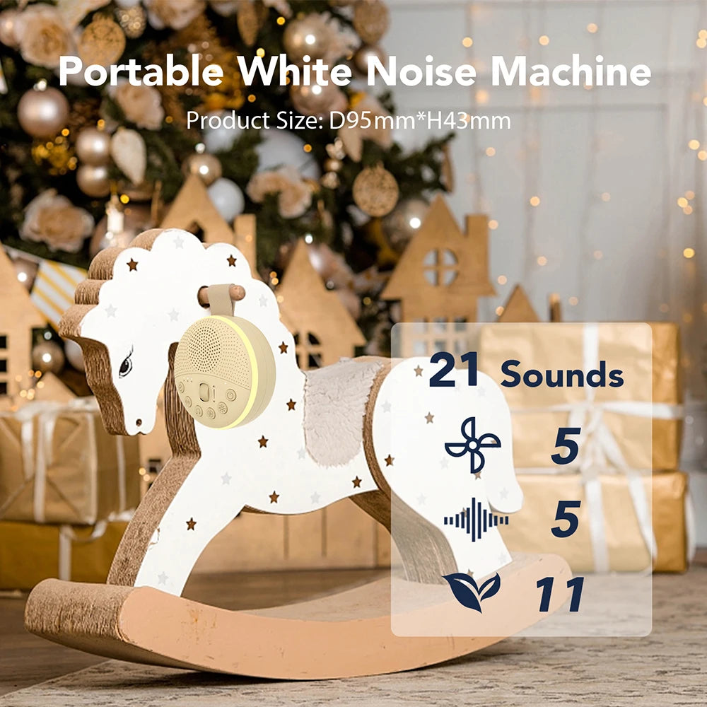 DreamGlow™ White Noise Night Light
